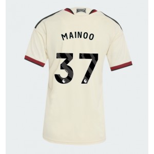 Manchester United Kobbie Mainoo #37 Jalkapallovaatteet Naisten Kolmaspaita 2026-27 Lyhythihainen